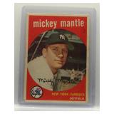 Mickey Mantle 1959 Topps