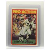 Terry Bradshaw 1972 Topps Pro Action