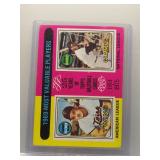 Harmon Killebrew/Willie McCovey 1975 Topps '69...