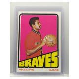 1972 Topps Mike Davis