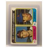 Nolan Ryan/Tom Seaver 1974 Topps Strikeout Leaders