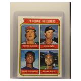 Frank White 1974 Topps Rookie Infielders