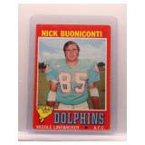 Nick Buoniconti 1971 Topps