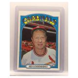 Red Schoendienst 1972 Topps