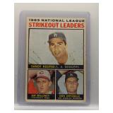 Sandy Koufax/Don Drysdale 1964 Topps NL...
