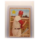 Ted Savage 1962 Topps rookie