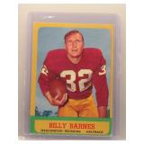 1963 Topps Billy Barnes (Sp)