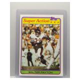 Walter Payton 1981 Topps Super Action