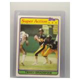 Terry Bradshaw 1981 Topps Super Action