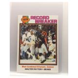 Walter Payton 1979 Topps Record Breaker