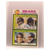 Walter Payton/Alan Page 1979 Topps Bears Team...