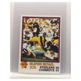 1979 Topps Super Bowl XIII Steelers vs. Cowboys
