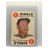 Mickey Mantle 1968 Topps Game