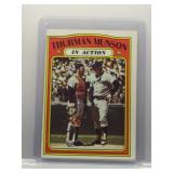 Thurman Munson 1972 Topps In Action