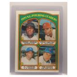 F. Jenkins/S. Carlton/T. Seaver 1972 Topps NL...