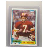 Joe Theismann 1981 Topps