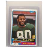 James Lofton 1981 Topps all-pro