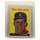 Don Drysdale 1958 Topps