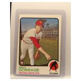Rich Goose Gossage 1973 Topps Rookie