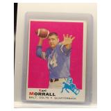 Earl Morrall 1969 Topps