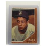 Norm Bass 1962 Topps
