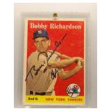 Bobby Richardson 1958 Topps Auto