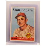 1958 Topps Stan Lopata