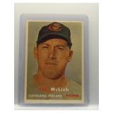 Cal McLish 1957 Topps
