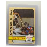 Ken Dryden 1972 Topps all-star