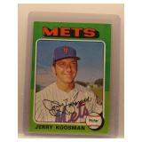 Jerry Koosman 1975 Topps