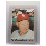Red Schoendienst 1970 Topps