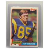 Jack Yougblood 1981 Topps