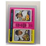 Zoilo Versalles/Willie Mays 1975 Topps '65 MVPs