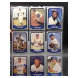 9 Card Lot 1988 Pacific All Dodgers