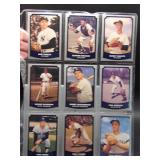 9 Card Lot 1988 Pacific All Yankees