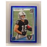 Jack Bech 2025 Optic Blue Hyper Rookie