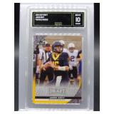 Jared Goff 2018 Leaf Draft Gold Rookie GMA 10