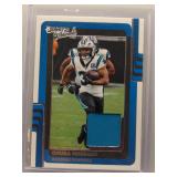 Chuba Hubbard 2025 Donruss Threads Patch