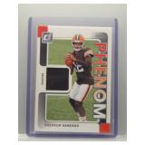 Shedeur Sanders 2025 Donruss Rookie Patch