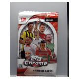 2023 Topps Chrome Soccer Sealed Hobby Pack
