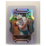 Mike Gesicki 2021 Select Silver Prizm Die-Cut