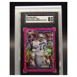 Edd Too Tall Jones 2024 Topps Chrome /399 SGC 8