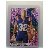 Treveyon Henderson 2025 Mosaic Pink Prizm Rookie