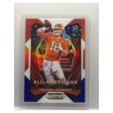 Trevor Lawrence 2021 Prizm Draft Picks Red Blue...