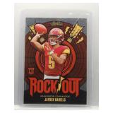 Jayden Daniels 2024 Absolute Rock Out Rookie