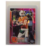 Carson Beck 2025 Bowman U Chrome Pink Lava Rookie