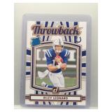 Riley Leonard 2025 Donruss Throwback Rookie