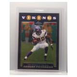 Adrian Peterson 2008 Topps Chrome Rookie of the...