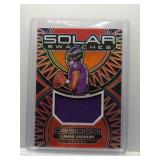Lamar Jackson 2024 Obsidian Solar Swatches Patch