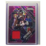 Nico Collins 2025 Prizm Purple Patch